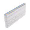 WRITWAA 20-Piece Manicure Nail Shapers, PP and EVA, Double-Sided for Natural and Artificial Nails view 1