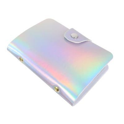 Nail Art Plate Case for 20 Sheets, PU Leather, with Buckle