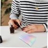 Nail Art Plate Case for 20 Sheets, PU Leather, with Buckle view 4