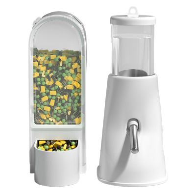 Jubilofex Hamster Water Bottle and Pet Food Dispenser