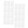 White Disposable Paper Napkins with Utensil Pocket for Parties and Weddings view 1