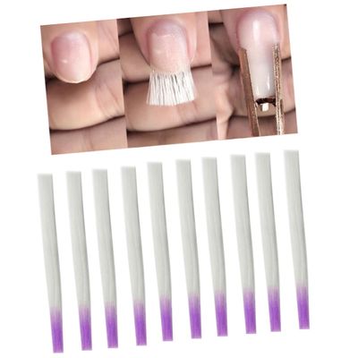 Happyyami 100-Piece Fiberglass Nail Tips for Nail Extensions