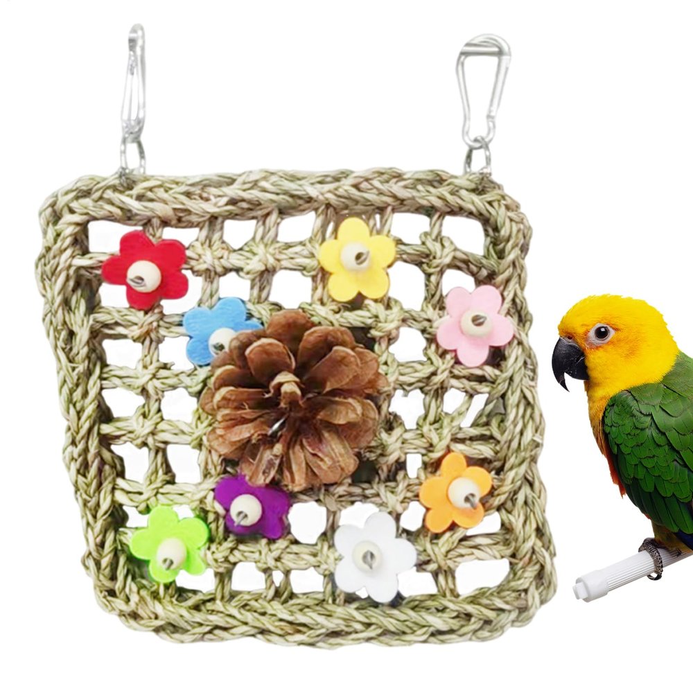Acunny Parakeet Toy - Natural Colorful Bird Toy