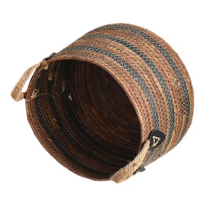 PartyKindom Woven Straw Laundry Basket, Large Storage Basket for Laundry, Blankets, and Small Items