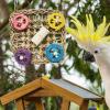 Acunny Parakeet Toy - Colorful Natural Plaything view 2