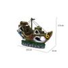 Toddmomy Pirate Ship Aquarium Ornament view 2