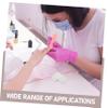 Happyyami 10 Oval Sanding Pads, Gritted Electric Sanding Accessories for Nail Art and Pedicures, 10 Replacement Sheets for Foot Care view 3