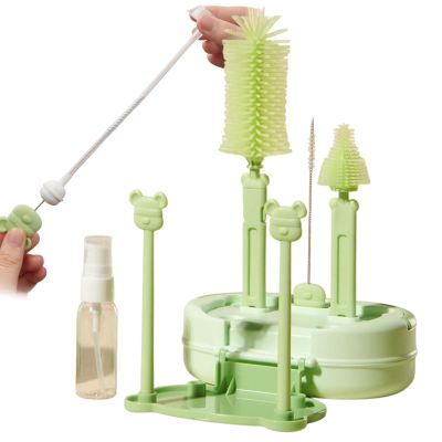 Baby Bottle Cleaning Brush Set, Nipple Cleaner, Teapot Cleaner