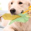 Generic Dog Toy with Squeaker - Plush Corn Cob view 3