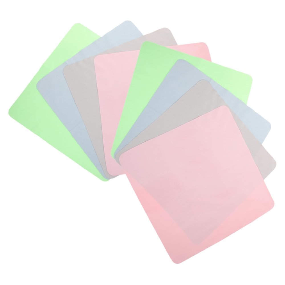 PACKOVE 8-Piece Microfiber Eyeglass Cleaning Cloths