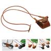 SEWACC Gothic Faux Leather Eyeglass Chain with Adjustable Holder view 2