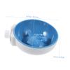 Toyvian Hanging Pet Food and Water Bowl view 2