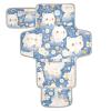 Portable Reusable Waterproof Baby Changing Pad with Wipe Pocket view 1