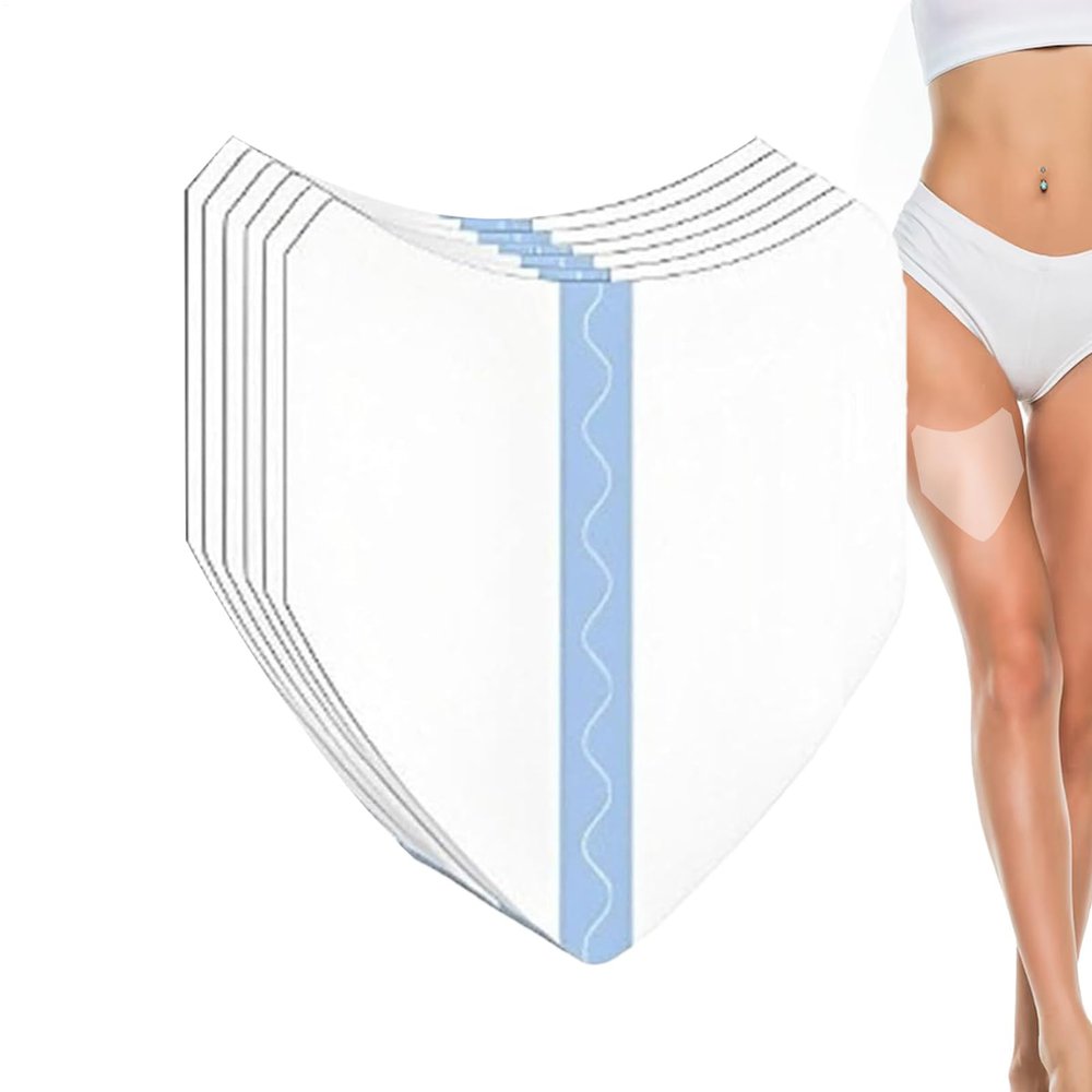 Transparent Waterproof Thigh Tape, Chafing Protection, 5 Pieces