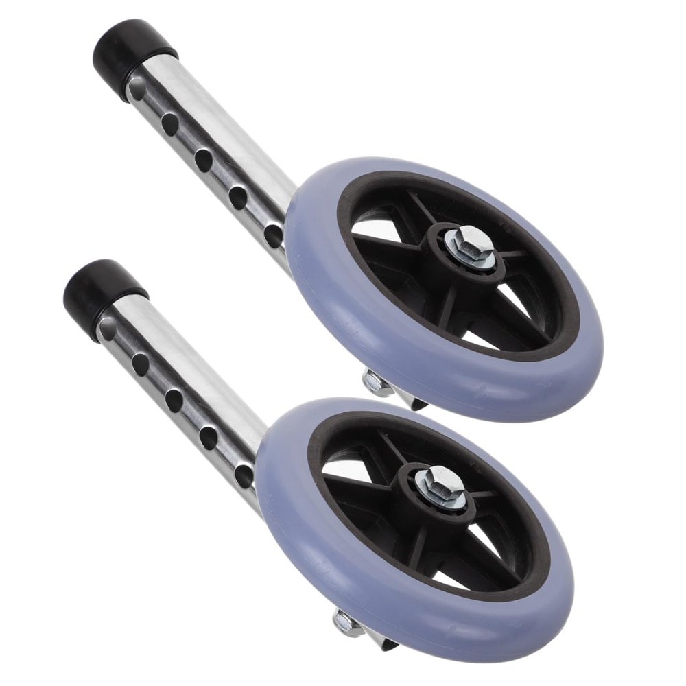 Rollator Replacement Wheels, 1 Pair Front Wheels