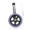 Rollator Replacement Wheels, 1 Pair Front Wheels view 2