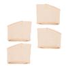 Beige Forefoot Pads, 4-Pack, Silicone, Nylon and SEBS view 1