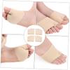 Beige Forefoot Pads, 4-Pack, Silicone, Nylon and SEBS view 3