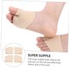 Beige Forefoot Pads, 4-Pack, Silicone, Nylon and SEBS view 4
