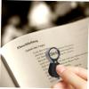 DEARMAMY 30-Pack Foldable Metal and Glass Pocket Magnifiers, Compact and Lightweight, for Jewelry and Coin Inspection and Nature Observation view 4