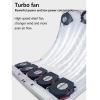 CUCUKAKA Car Seat Cooling Pad, 24 Fans, 3 Speeds, Blue, 24V view 3