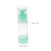 3 Green Lotion Bottles, 30/50 mL, PP and AS, for Travel view 2
