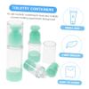 3 Green Lotion Bottles, 30/50 mL, PP and AS, for Travel view 4
