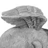 Sleeping Pet Angel Memorial Statue view 3