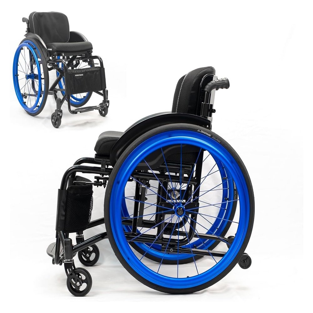 Lightweight Foldable Sport Wheelchair for Adults