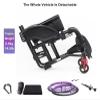 Lightweight Foldable Sport Wheelchair for Adults view 3