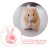 Abaodam Adorable Hamster Hat for Small Pets, Soft Rabbit Design view 3