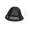 BESTYASH Wig Nets for Long Hair, Mesh Hairnets, 10-Pack, Black, Breathable and Comfortable for Wigs and Updos view 2