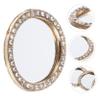 Healvian 6-Piece Compact Round Phone Camera Mirror, Portable Selfie Mirror for On-the-Go Beauty Applications view 3
