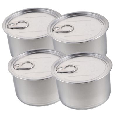 Toddmomy 4-Pack Aluminum Storage Cans