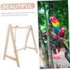 FUTUREORYY Decorative Hanging Bird Swing Perch with Chew Toy for Parrots and Budgies view 3