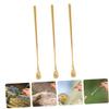 Hemobllo 3-Pack Stainless Steel Feeding Spoon with Long Handle view 2