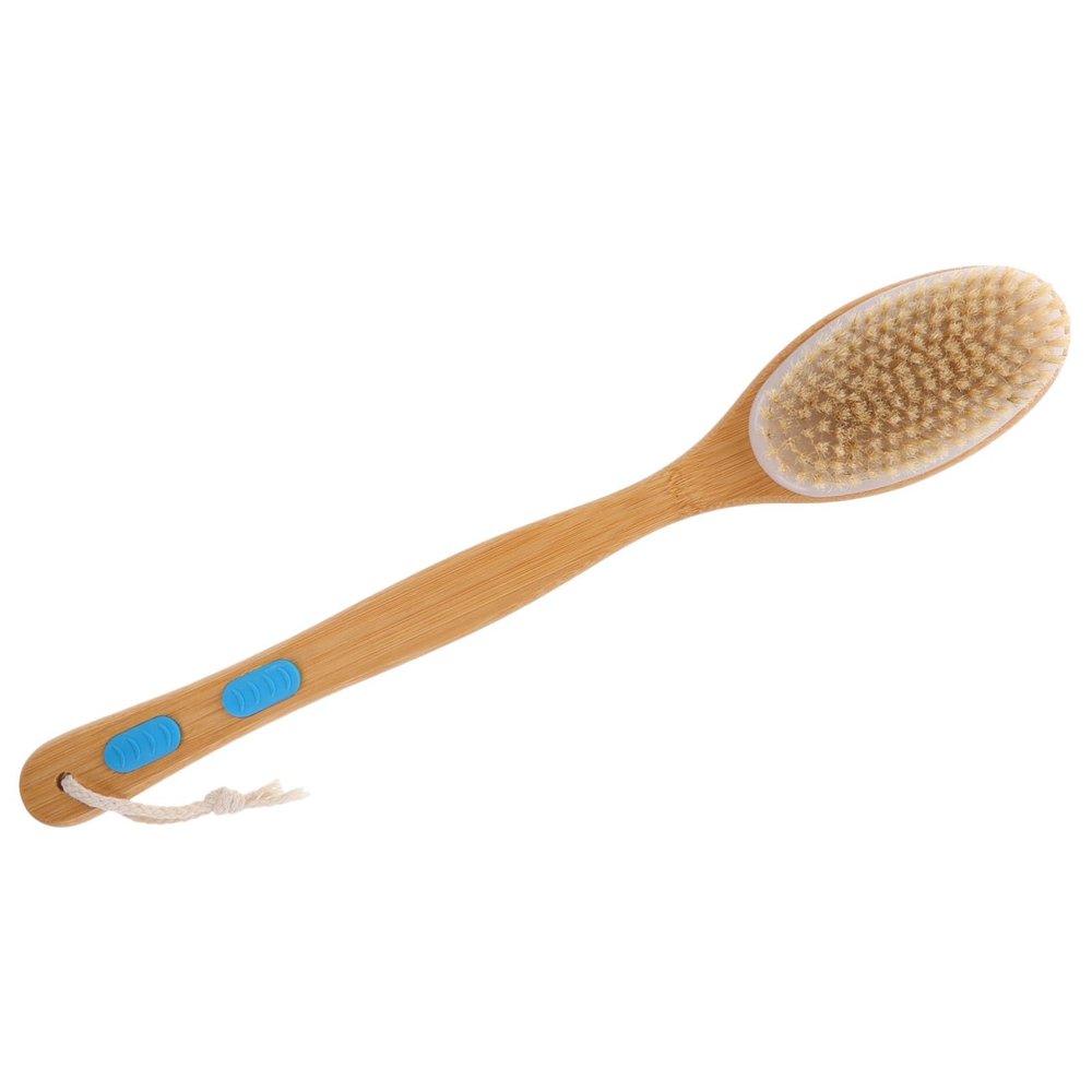 SAFIGLE Back Brush with Long Handle for Gentle Cleansing and Exfoliation