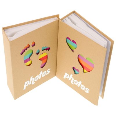Simple Photo Holder, 2-Pack, Paper Slip-In Album
