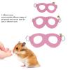 Sustvita Small Animal Training Vest, Sugar Glider Harness and Leash Combo for Hamsters, Rabbits, and Bearded Dragons (Pink) view 3