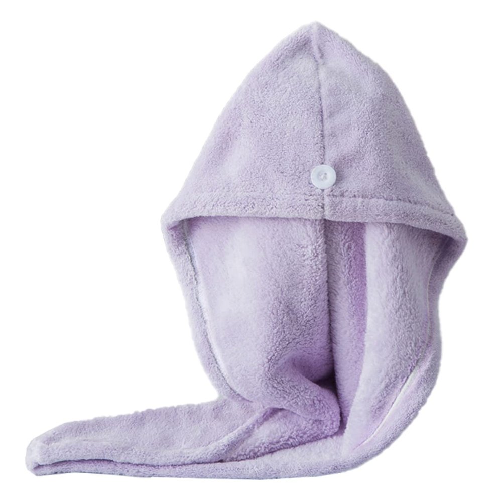 PLAFOPE Microfiber Hair Drying Cap, Fast-Drying Hair Wrap