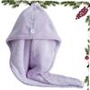 PLAFOPE Microfiber Hair Drying Cap, Fast-Drying Hair Wrap view 4