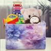 Mexpekil Ombre Storage Basket with Purple Flowers, Foldable, 1 pc view 3