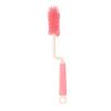 Long-Handle Silicone Baby Bottle Brush, 360-Degree Rotating Straw Cleaner for Travel, Compact Lightweight Design with Non-Slip Grip view 1