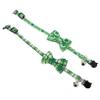 ERINGOGO 2-Pack Cat Collars with Bell and Bow for St. Patrick's Day view 1