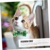 ERINGOGO 2-Pack Cat Collars with Bell and Bow for St. Patrick's Day view 4