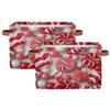 Mexpekil Foldable Storage Baskets for Candy and Lollipops, Fabric Nursery Organizer Bins with Handles, 2-Pack view 1