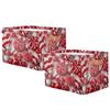 Mexpekil Foldable Storage Baskets for Candy and Lollipops, Fabric Nursery Organizer Bins with Handles, 2-Pack view 2