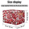Mexpekil Foldable Storage Baskets for Candy and Lollipops, Fabric Nursery Organizer Bins with Handles, 2-Pack view 4