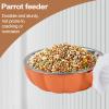 Bird Bowls for Cage - Stainless Steel view 3