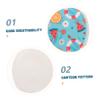 Supvox Reusable Nursing Pads for Women, Absorbent Washable Breast Pads, Polyester, 4-Pack view 3